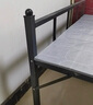 初学者 折叠床单人床家用午休床简易便携租房午睡铁床办公室硬板行军床 100cm宽 黑架【升级软靠+钢架】 实拍图