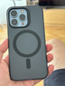 邦克仕（Benks）适用苹果13 Pro手机保护壳 iPhone13 pro防摔磁吸壳 耐磨男女通用款保护套不沾指纹 黑 实拍图