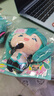 灵动创想初音未来Miku马尾甩甩fufu周边玩偶毛绒公仔笑笑款女生生日礼物 实拍图