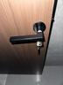 固特（GUTE）门锁室内家用房门锁卧室黑色门把手静音分体锁磁吸锁联系客服备注 7202-009+3片子母合页+门吸 左右方向通用 实拍图