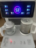 美菱（MeiLing）茶吧机家用高端智能语音遥控立式饮水机下置水桶家用办公客厅全自动温热款MY-C912（语音款）白色 实拍图