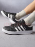adidas BREAKNET休闲网球文化板鞋男子阿迪达斯官方轻运动 黑色/白色 41 实拍图