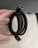 绿联USB3.0延长线公对母数据连接线电视电脑主机硬盘U盘鼠标键盘打印机扩展线加长转接线1.5米 30126 实拍图