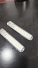LED小夜灯随身灯usb小台灯电脑键盘台灯充电宝移动电源野营便携灯 8LED灯两个装 实拍图