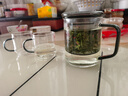 美斯尼 茶壶玻璃泡茶壶茶水分离加厚热带过滤茶具办公家用分茶器泡茶器 墨客一壶二杯 实拍图