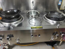 志高猛火灶商用燃气灶不锈钢灶台燃气灶饭店酒店食堂厨房专用双头三头熄火保护带风机大火力 旗舰款【熄火保护+拉锅熄火】150*80双炒一温 实拍图