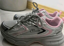 回力官方老爹鞋女鞋新款网面透气休闲鞋子女厚底增高百搭运动鞋女学生 星灰粉【主图款】 37 实拍图