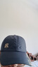 蓝诗梦戴薄款速干防晒遮阳帽子男女通用跑步帽透气帽鸭舌帽时尚百搭棒球帽 藏青色 55-58cm 实拍图