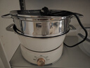 美的（Midea）电火锅IH电磁加热火锅专用锅分体家用多功能锅4.5L大容量3分钟飞快沸腾电煮锅带蒸屉HGE22BY06Z 实拍图