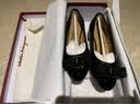 菲拉格慕（Ferragamo）女士Vara蝴蝶结高跟鞋 0672114_1D _45 礼物送女友 实拍图