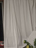 米华窗帘纱帘透光不透人幻影纱挂钩式窗帘家用遮光卧室客厅阳台白纱帘 幻影纱-月光白 1.8米*1.8米 1片 挂钩式 实拍图