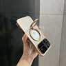 路杰森适用苹果16手机壳磁吸壳iPhone16promax散热镜头全包苹果15防摔支架大视窗13pm高级感ip14男女12 【沙漠金】Magsafe磁吸-自带镜头膜-送钢化膜 苹果16 ProMax 实拍图