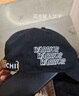 回力（Warrior）帽子男棒球帽纯棉大头围户外鸭舌帽女透气大帽檐显脸小运动遮阳帽 升级刺绣黑色（100%棉） L 加大加深款【56-60cm】 实拍图
