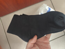 【新疆长绒棉】精梳棉袜子男女同款运动抗菌吸汗耐磨舒适透气高棉 黑色 2双 均码 【中筒】 实拍图