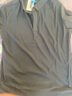 罗蒙短袖复古t恤男士夏季冰丝高端商务polo半袖衫截上衣百搭速干衣服 深灰 3XL 【建议160-180斤】-面料升级 实拍图