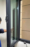 不锈钢淋浴房隔断定制一字型简易干湿分离卫生间移门整体浴室玻璃 【升级版】304不锈钢雅黑-包安装 8mm钢化-送货上门包安装 实拍图