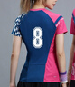 李宁（LI-NING）羽毛球服短袖套装春夏凉爽排球乒乓球赛比赛运动服时尚专业透气 男子/蓝色上衣/黑色短裤 套装 L 实拍图