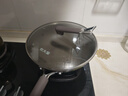炊大皇（COOKER KING）钛康32cm炒锅 易洁平底不粘锅 电磁炉通用炒菜锅煎锅 TK32CG 实拍图