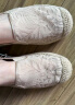 斯凯奇（Skechers）520送女友女鞋夏季渔夫鞋单鞋新中式蕾丝平底鞋浅口一脚蹬113025 实拍图