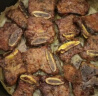 冻品先生 安井 黑椒牛仔骨350g 带骨牛肉 速冻速食方便菜 烧烤食材 实拍图