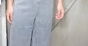 UR2025春季新款女装简约休闲百搭松紧腰牛仔长裤UWM850071 浅蓝 26 实拍图