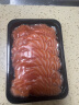 深悦胜 挪威冰鲜三文鱼刺身（大西洋鲑）中段纯肉  即食 生鱼片鲑鱼切片 三文鱼【中段切片】 400g 实拍图