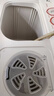 美的（Midea）洗衣机半自动双桶 MP80-DS805  8kg大容量 半自动洗衣机 洗8kg+甩5.5kg 双桶双缸洗衣机 以旧换新 实拍图