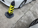 腾驰 雪糕桶禁止停车桩警示牌 橡胶反光路障锥隔离墩雪糕筒 4斤黄黑 实拍图