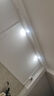 欧普照明（OPPLE）LED筒灯嵌入式孔灯吊顶灯洞灯超薄客厅银灰 6瓦三色开孔8.5-10cm 实拍图