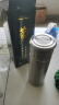 JRINKTEEA茶水分离保温杯316不锈钢无缝内胆泡茶杯男女焖茶杯车载水杯 2409钢本色500ml带隔档 实拍图