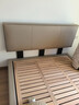 亮郦居政府补贴超薄床头床小户型床齐边极窄主卧真皮高脚简约静音软包床 【头层牛皮】单床+乳胶床垫 【Max版 5D静音骨架】1.8*2m框架 实拍图