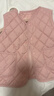优衣库婴幼儿宝宝PUFFTECH空气棉服可机洗背心马甲25新款478428 10 水粉色 90 实拍图