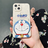 纯彩（purecolor）适用苹果13手机壳iPhone13保护套 哆啦A梦硅胶全包防摔超薄男女情侣天使眼软壳-微笑哆啦 实拍图