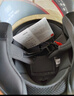 YOHE摩托车电动车头盔男女通用电动车安全帽3C认证头盔 赤焰黑红 大码（L） 实拍图