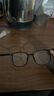LESCA LUNETIERgm黑框眼镜框男款近视可配度数方粗框痞帅潮防蓝光大脸眼睛架平光 实拍图