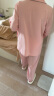 十月结晶月子服夏季薄款产妇棉产后孕妇睡衣哺乳家居服套装  粉色 M码 实拍图