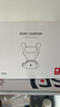babycare腰凳婴儿背带 溜娃抱娃神器 宝宝前后抱式多功能减震轻薄轻便 卡斯尔灰【透气款】 解放双手 实拍图