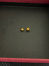 金小貅黄金转运珠足金999小金珠重版加厚散珠光面金珠黄金古法珠手串DIY 0.2g,4mm光珠珠重版1颗 实拍图