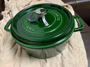 珐宝（staub）法国进口珐琅锅铸铁锅 莳萝绿20cm双耳煲汤锅烹饪锅具 40509-644 实拍图