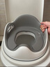 ONLYOU BABY儿童马桶圈大号坐便器男孩女宝宝专用坐垫婴儿便盆梯小孩厕所辅助 【经典款】安伯灰-PVC软垫 【免安装】全包胶靠背（送挂钩） 实拍图