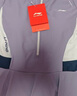 李宁（LI-NING）泳衣女连体裙式游泳衣遮肚显瘦抗氯速干温泉泳装546 紫色 L  实拍图