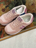 新百伦男鞋官方秋冬季运动鞋子女鞋休闲情侣N字574阿甘复古登山慢跑步鞋 574贝桃粉升级款 升级版 38 实拍图