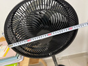 美的（Midea）【超级单品】七叶轻音立式电风扇家用柔风落地扇台式桌面小型风扇大风量节能摇头宿舍电扇 SAF30AB 实拍图