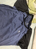 骆驼（CAMEL）弹力健身服女瑜伽运动训练两件套装 Y8S1QL8628-1 氧气蓝 XL 实拍图