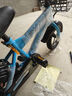 贝琦童（BEIQITONG）儿童自行车单车2-3-4-6-9-10岁男孩童车中大童女孩小孩宝宝脚踏车 尊享蓝【一体轮】暴君轮靠背后座 12寸适合身高（80-95)CM 实拍图