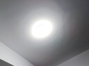 雷士（NVC） led灯饰阳台灯浴室灯厕所灯厨房灯 led吸顶灯具 卧室灯过道走廊 白玉 12瓦 正白光 Φ260*70MM 实拍图