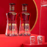 剑南春 银剑南珍品 52度 500ml*2瓶 双支礼盒 浓香型白酒（内含礼品袋） 实拍图