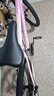 山地自行车女款成人男款男士变速公路减震单车女式初中学生青少年 钢架辐条-少女粉【加粗硬叉】 24寸21速 实拍图