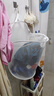 EACHY脏衣篮脏衣服收纳筐收纳桶家用卫生间壁挂放衣服神器脏衣篓 白色 实拍图