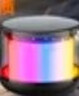 【十万单爆品】炫彩琉璃音响无线蓝牙音箱迷你便携低音炮钢炮 顶配版（HIFI环绕+炫彩灯光） 实拍图